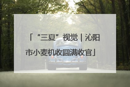 “三夏”视觉｜沁阳市小麦机收圆满收官