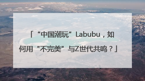 “中国潮玩”Labubu，如何用“不完美”与Z世代共鸣？