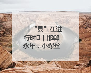 “县”在进行时⑬｜邯郸永年：小螺丝出圈有奇招