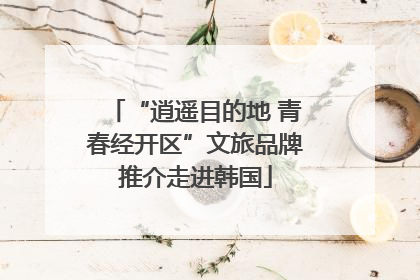 “逍遥目的地 青春经开区”文旅品牌推介走进韩国
