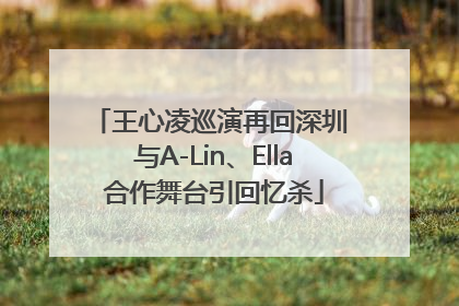 王心凌巡演再回深圳 与A-Lin、Ella合作舞台引回忆杀