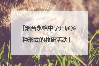 烟台永铭中学开展多种形式的教研活动