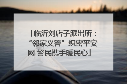 临沂刘店子派出所：“邻家义警”织密平安网 警民携手暖民心