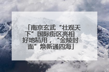 南京玄武“壮观天下”国际街区亮相 好地精用，“金陵封面”焕新通四海