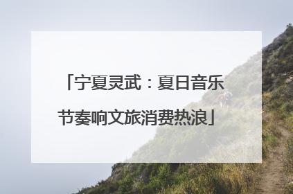 宁夏灵武：夏日音乐节奏响文旅消费热浪