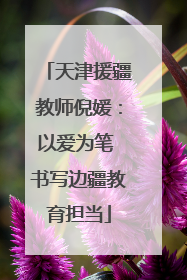 天津援疆教师倪媛：以爱为笔 书写边疆教育担当