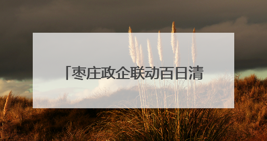 枣庄政企联动百日清障保电力通道平安