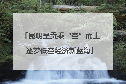 昆明呈贡乘“空”而上 逐梦低空经济新蓝海