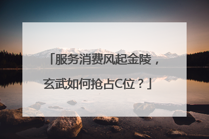 服务消费风起金陵，玄武如何抢占C位？