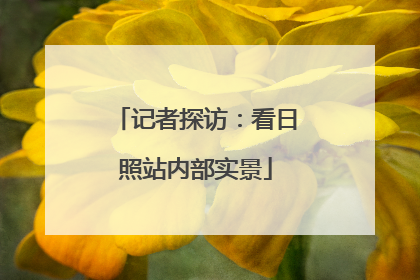 记者探访：看日照站内部实景