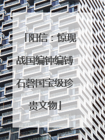 阳信：惊现战国编钟编镈石磬国宝级珍贵文物