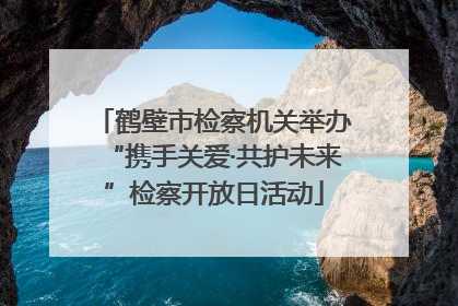 鹤壁市检察机关举办“携手关爱·共护未来”检察开放日活动