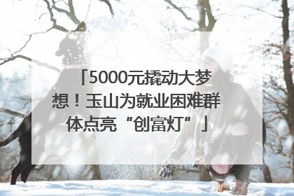 5000元撬动大梦想！玉山为就业困难群体点亮“创富灯”